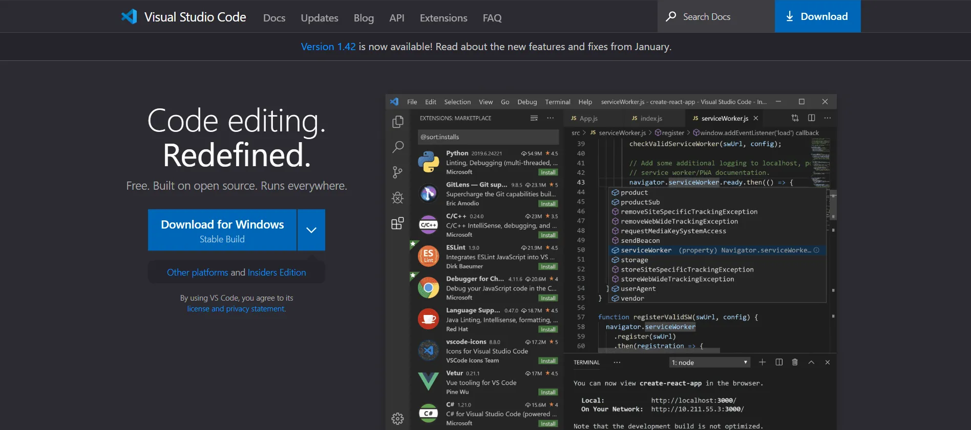 java開發(fā)平臺(tái)-vs code